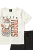 Wests Tigers Bleacher Athletic Youth Stack Pyjama Set