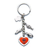 Wests Tigers Charm Keyring
