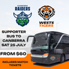 Bus to Canberra Round 21 | Wests Tigers vs Raiders