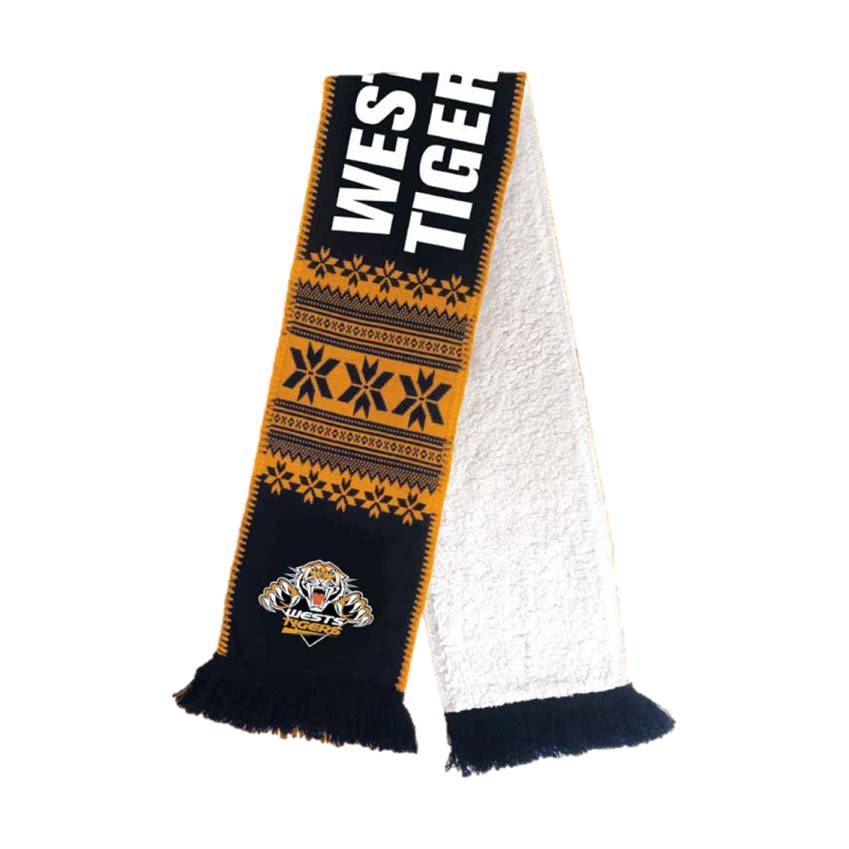 Wests Tigers Roarstore – Wests Tigers Wooly Jacquard Scarf