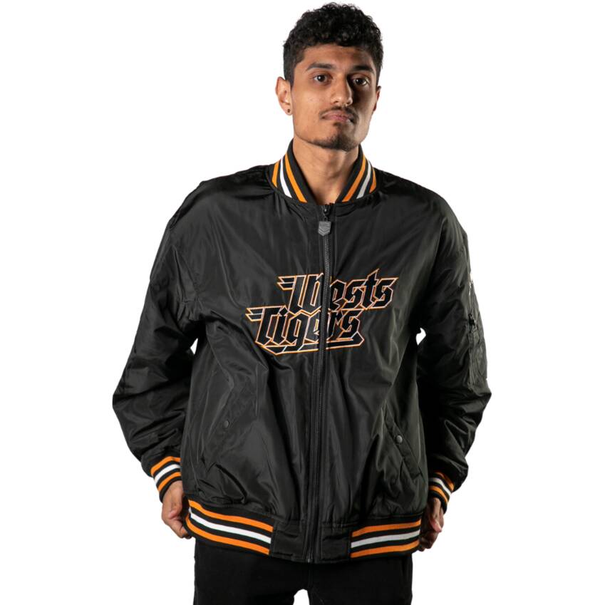 Wests Tigers Roarstore – Wests Tigers Bomber Jacket