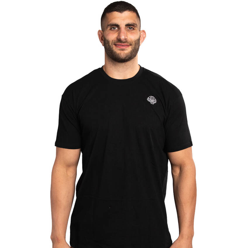 Wests Tigers Roarstore – Wests Tigers Mens Embroidered Tee - Black