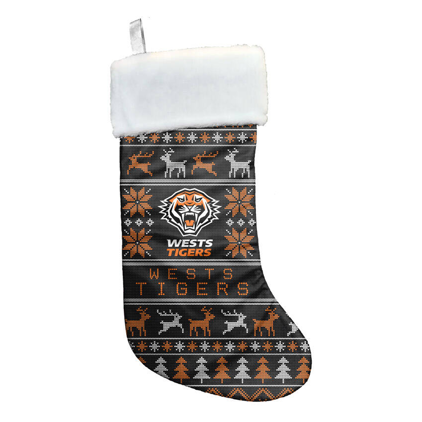 Wests Tigers Christmas Stocking0