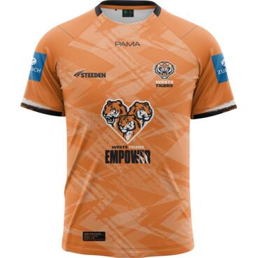 Wests Tigers 2025 Kids Training Tee