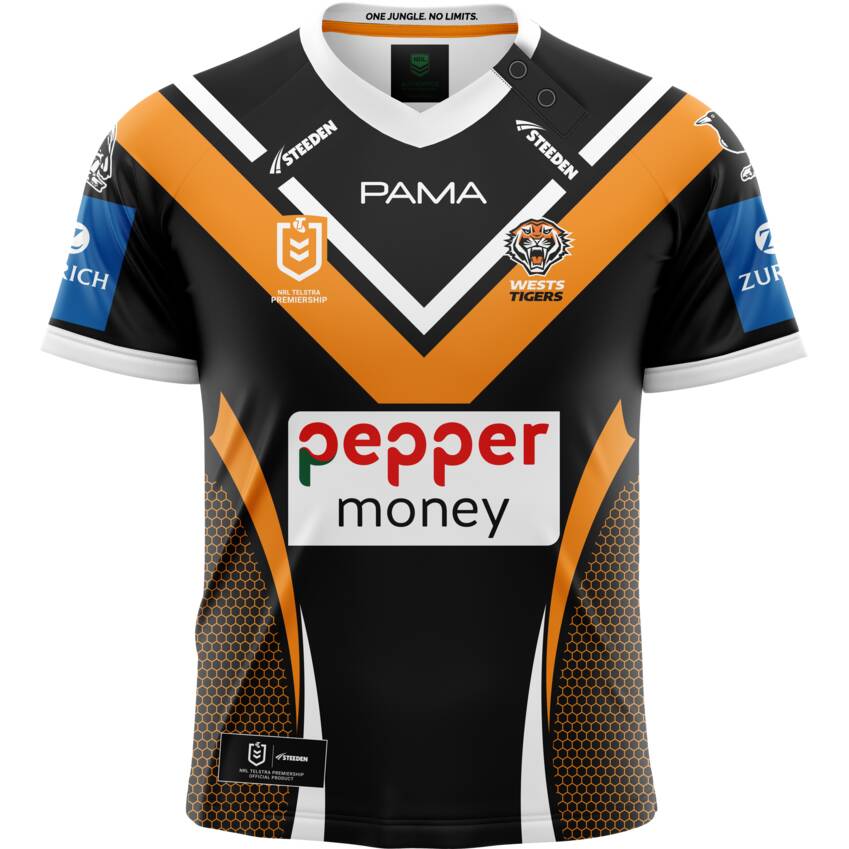 PRE-SALE: Wests Tigers 2025 Toddler Home Kit0